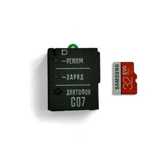 Portable Digital Compact Sound Audio Voice recorder Soroka-07 (28x22x9,7 mm) - Product Image 1