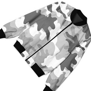 Alta calidad logotipo personalizado al por mayor satén 100% poliéster chaqueta de - Product Image 2