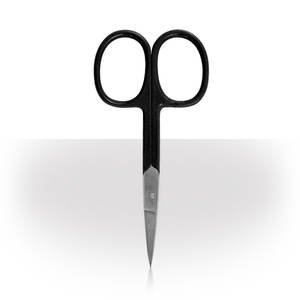 Ciseaux de beauté personnalisables pour nail art et pédicure, avec manche rose, lame en acier inoxydable, lames courbes sûres et affûtées, manucure - Product Image 6