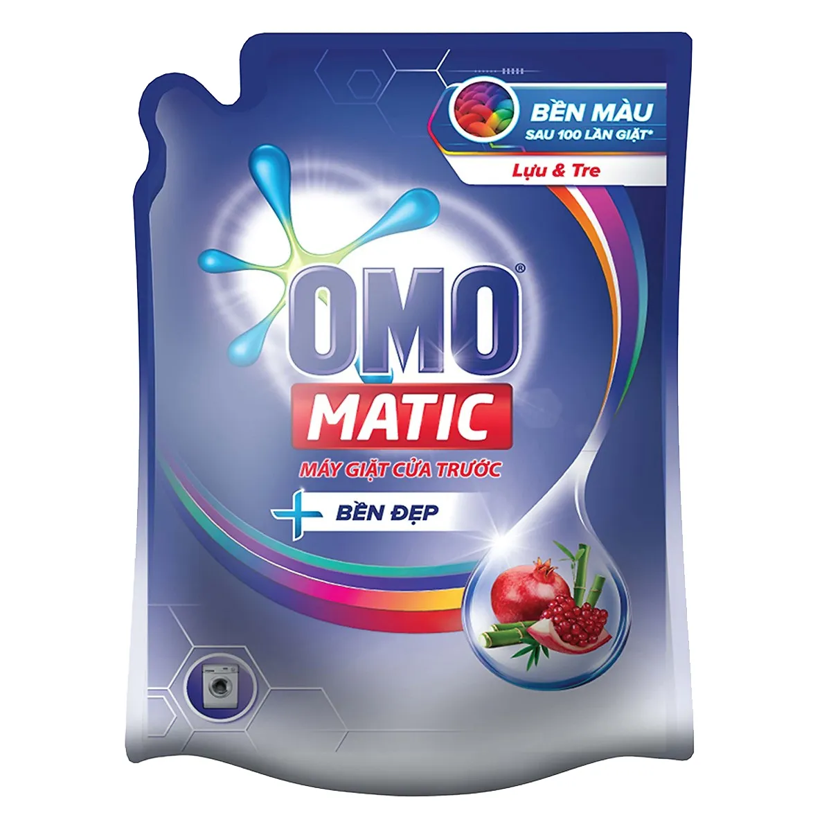 Matic Wasmiddel Vloeibaar Kleur Shield Pouch 2.3Kg X 4