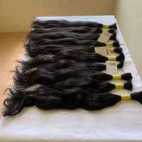 Cabello humano remy virgen de venta al por mayor, cabello natural y sedoso de un solo estiramiento, vendedores de cabello Natural a granel
