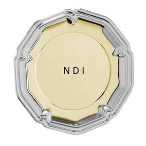 Hand Engraving Dinnerware Food <b>Server</b> Stainless Steel Charger Plate Glossy Gold Plated Finishing Metal Charger Plate - Product Image 1