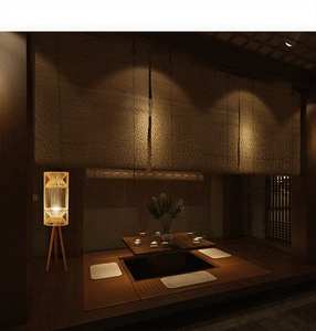 Lámpara de pie de mimbre hecha a mano, decoración Interior moderna, Vintage, China, iluminación de suelo, hecha en Vietnam - Product Image 3