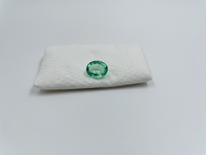 Tự Nhiên Columbian Hình Bầu Dục Ngọc Lục Bảo 2.93 Carats Loose Đá Quý Vòng Bijoux Đồ Trang Sức Không Nước Nóng Không Điều Trị Đá Bộ Sưu Tập - Product Image 2