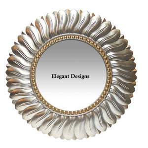 Espejo de Pared Galvanizado Contemporáneo de Lujo - Espejo Decorativo Elegante de Diseño Artesanal con Energía Solar y Tamaño Personalizable - Product Image 5