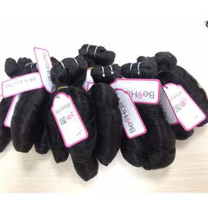 Fumi Wavy Double Machine Weft Bundles Vietnamese High Quality VIRGIN Remy HUMAN HAIR EXTENSION at wholesale price - Product Image 1