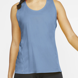 High Quality Custom Logo <b>Women's</b> Gym Training <b>Singlet</b> Knitted Fabric Fitness Tank Top - Product Image 5