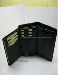 Best Selling Custom Genuine Leather <b>Men's</b> Bifold <b>Wallet</b> High Quality Stitched Large Space with RFID - Product Image 1