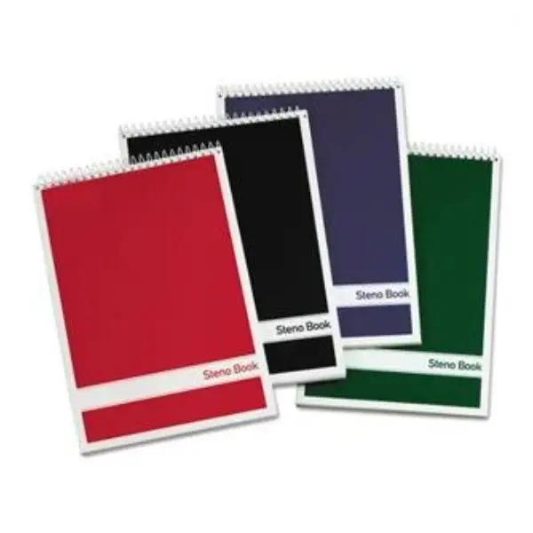 Reasonable Price 6 X 9 inches SPIRAL-BOUND STENO Notebook Premium Grade STENO Notebook Standard Quality Notebook Ideal Item