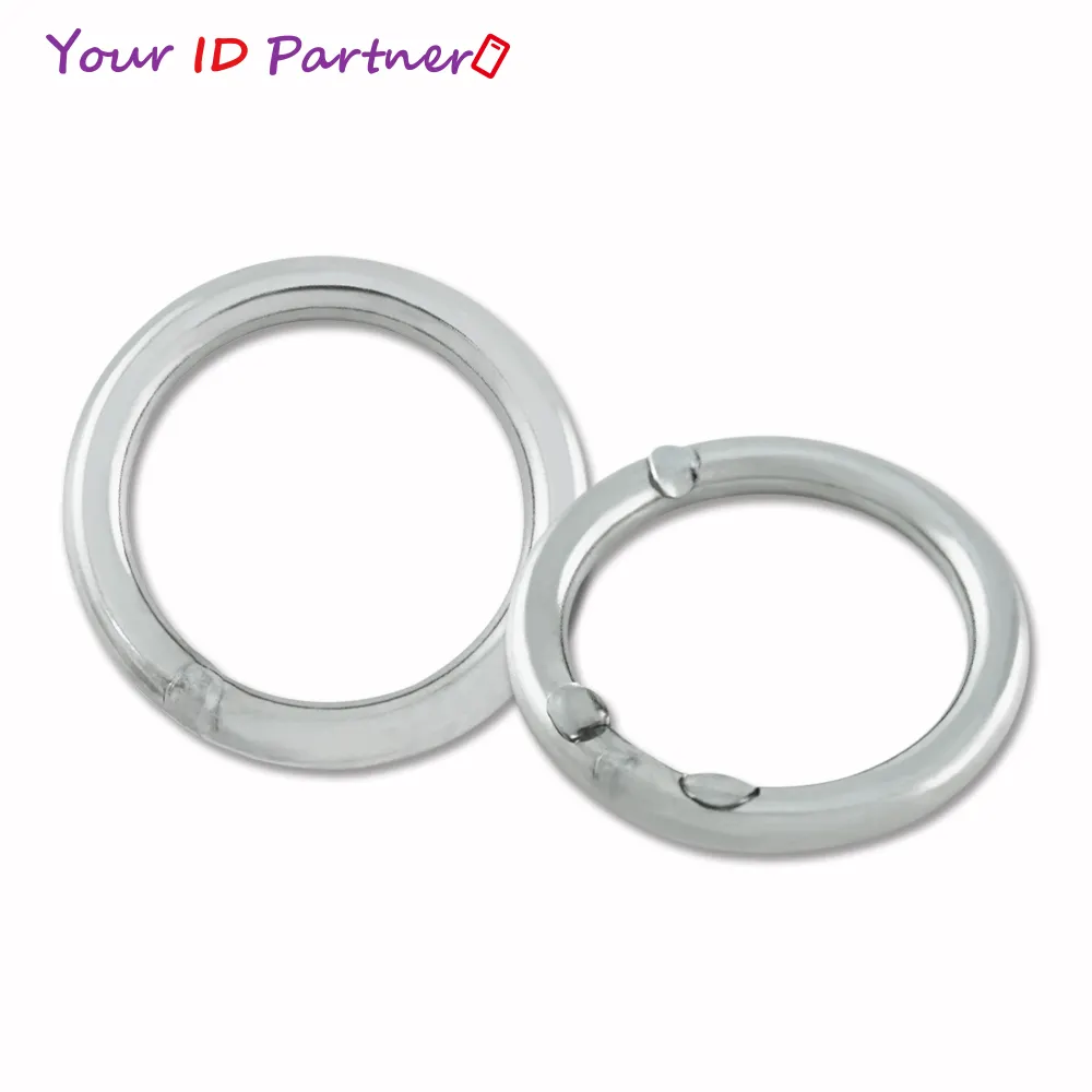 Circle Type Inner Size 28.9mm 304 316 Closed Round Shape Metal Rings Bag Parts Welding Seamless Stainless Steel O Ring