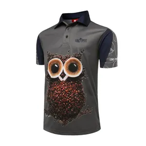 Full Sublimation Custom Polo Shirt for Company Uniform