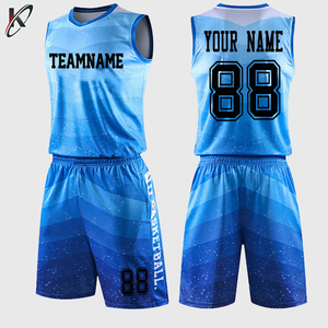 Costumes d'entraînement de basketball respirants personnalisés pour hommes adultes ensembles d'uniformes de grande taille pour les équipes de club - Product Image 3