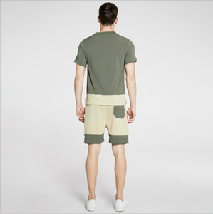 Haute qualité Meilleur vente/Offre Spéciale 100% coton Fabrication Personnalisé Homme T-shirt Et Shorts Slim Fit Écologique Homme Ensemble - Product Image 2