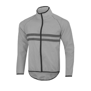 Chaqueta de Ciclismo Unisex Reflectante, Reciclable, de Secado Rápido, Transpirable, de Manga Larga, Cortavientos, para Deportes al Aire Libre - Product Image 2