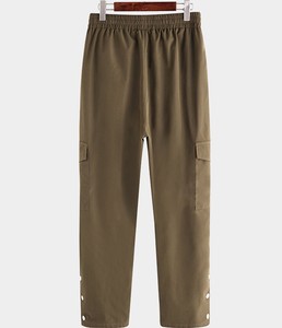 Pantalon de jogging léger pour femmes avec cordon de serrage réglable Design avant plat Vêtements pour femmes Eco Conscious Qualité supérieure - Product Image 4