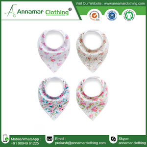 Baberos Tipo Bandana para Bebé |   Baberos de Algodón Suave |   Baberos de Alimentación Transpirables y Lavables |   Baberos Reutilizables Ajustables para el Cuello |   Coche de juguete impreso para bebés - Product Image 3