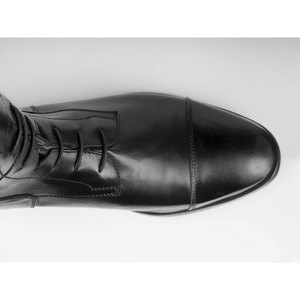 Bottes d'équitation en cuir de qualité supérieure, durables, confortables, professionnelles, pour l'entraînement et les compétitions équestres, norme - Product Image 4