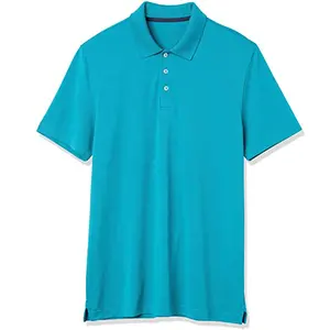 Golf Polo Shirt Men's Slim-Fit Quick-Dry with 100% polyester Highest quality