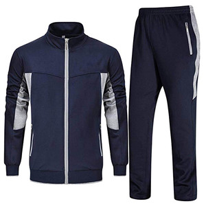 Survêtement en coton unisexe XXL coupe-vent imprimé de logo personnalisé de vente en gros Ensemble de survêtement en molleton uni pour hommes femmes en plein air - Product Image 6