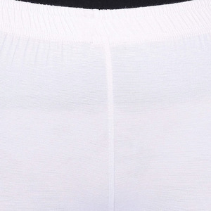 Leggings blancos de punto de poliéster sin costuras para mujer de cintura media para el verano - Product Image 5