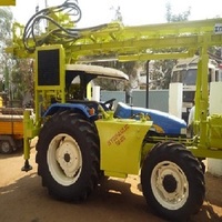 PRIME RIGS PTBW-150 Machine de forage de puits d'eau montée sur tracteur, profondeur 100-150 mètres, niveau de sécurité élevé, changeur de tige unique, 17 kW