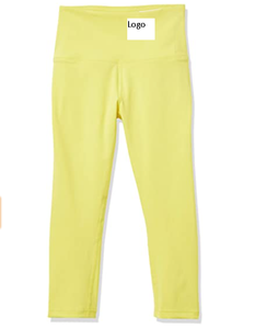 Mallas de entrenamiento de tiro alto para mujer, leggings con tejido elástico y cintura cómoda - Product Image 6