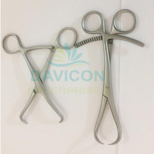 Juego de 2 Pinzas Ortopédicas de Acero Inoxidable de Alta Calidad para Sujeción Ósea de DAVICON ENTERPRISES - Product Image 5