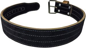 GAF Power Ceinture en cuir d'haltérophilie Sangle de soutien dorsal Gym Training Fitness Workout Musculation Couleurs personnalisées - Product Image 5