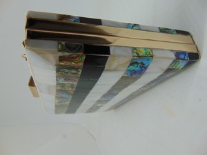 Handmade clutch bag Metal frame purse wallet sling bag bridal bags - Product Image 4