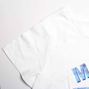 T-shirt femme col rond 100% coton, manches courtes, haute qualité, vente en gros OEM, personnalisable avec étiquette sur mesure - Product Image 3