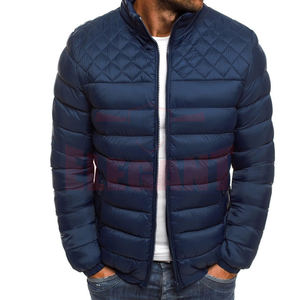 Doudoune pour hommes veste à bulles manteau matelassé rembourré à capuche doublé hiver nouveau dernier design manteau gonflé - Product Image 3