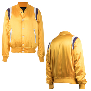 Wholesale Winter Outdoor Nylon Baseball Bumper Zip Pockets Waterproof <b>Plus</b> <b>Size</b> <b>Men's</b> Bomber <b>Jackets</b> - Product Image 3