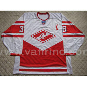 Uniforme de Hockey sobre Hielo para Adultos, Servicio OEM, Nombre del Equipo Personalizado, Impresión por Sublimación Total, 100% Poliéster - Product Image 6