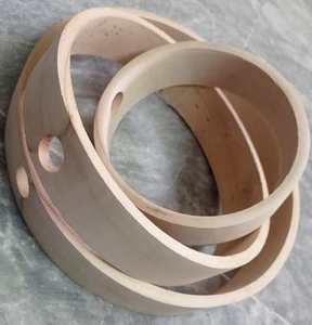 Aro de marco de concha de madera de sauce 10 "12" de diámetro - Product Image 1