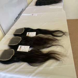 Venta al por mayor de fábrica: Extensiones de cabello humano virgen 100% con cierre de encaje HD 4x4, 5x5, 6x6. Proveedores de extensiones de cabello humano con cierre de encaje HD. - Product Image 4