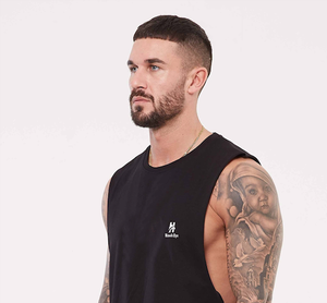 Wholesale Custom Cotton <b>Stringer</b> Gym <b>Vest</b> Fitness Singlet Workout Muscle Bodybuilding Mens Tank Top - Product Image 5