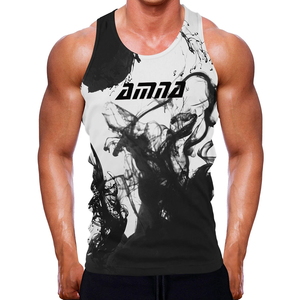 Wholesale <b>Men</b> <b>Gym</b> <b>Vests</b> Sublimated <b>Men</b> Seamless Fitness <b>Vests</b> - Product Image 2