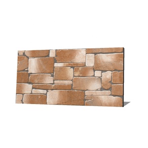 Carreaux muraux en céramique classiques modernes 300x600MM 400x400mm pour usage extérieur domestique Fonction brique réfractaire Isolation thermique Antibactérien - Product Image 3