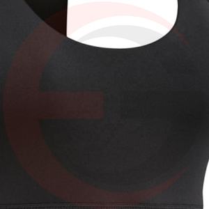 Soutien-gorge de sport personnalisé pour femmes, couleur unie, vente en gros - Product Image 3