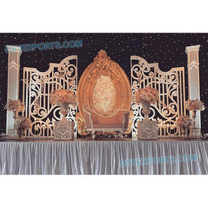 Elegante boda canadiense de montaje boda noche espumosos escenario gran boda fibra de configuración - Product Image 1