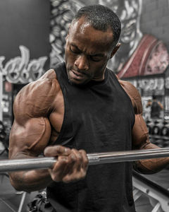 Chaleco sin mangas recortado de peso pesado de alta calidad, camiseta sin mangas, camiseta gris para niños, gimnasio, Fitness, estilo sólido - Product Image 3