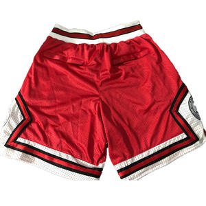 Personalizado de baloncesto pantalones cortos ropa deportiva pantalones cortos Retro bordado de poliéster de malla de ropa deportiva con Logo - Product Image 2