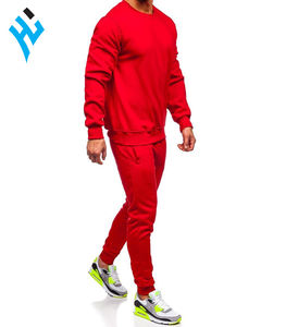 Chándal de algodón liso para hombre, conjunto de pista elegante de alta calidad - Product Image 4