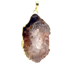 Fashion Jewelry Gemstone Druzy Natura Pendant