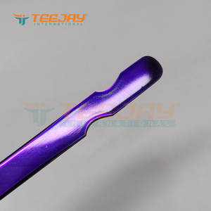 Pincettes courbées en poudre de couleur violette, pour extensions de cils, avec Base, outil de levage de faux cils, outil de soins de beauté, 1 pièce - Product Image 6