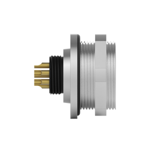 M9 8PIN Front <b>Lock</b> Waterproof Automotive Female Copper Housing M12*0.5 <b>Thread</b> Connector - Product Image 6