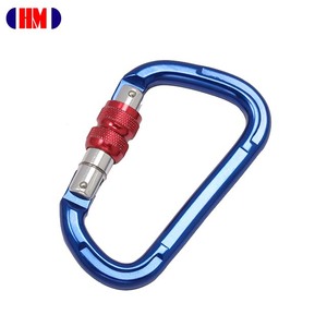 CE Certified Classic D Shape Aluminum Mountaineering Carabiner - Product Image 1