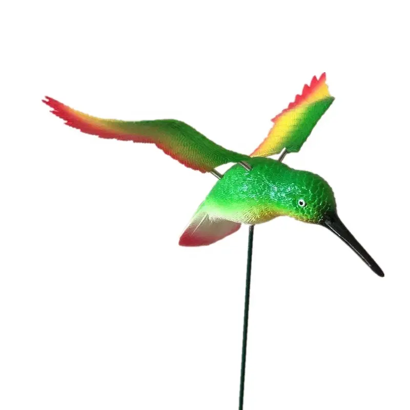 Osgoodway Hot Sale Green Hummingbird Flying Bird Outdoor Animal Garden Decorations