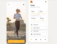 Aplicación de Salud y Bienestar para Android para Entusiastas del Fitness y los Deportes