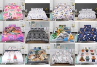 Drap de lit en satin, literie de luxe avec impression personnalisée, 100 coton, Queen size et King size